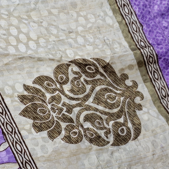 Darn Good Yarn Sari Silk Wrap Skirt Tea Goddess - Picture 13 of 16